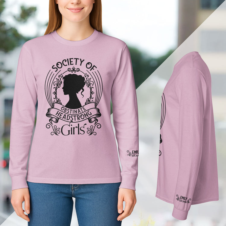 Society-Of-Obstinate-Headstrong-Girls-Gift-For-Jane-Austen-Fans,-Feminists-Custom-Shirt-6