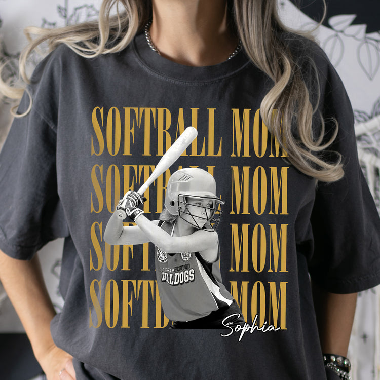 Softball-Mom-Custom-Photo--Personalized-Shirt