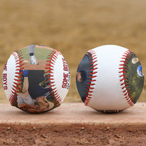 Some Boys Are Just Born With Baseball In Their Souls - Personalized Photo Baseball