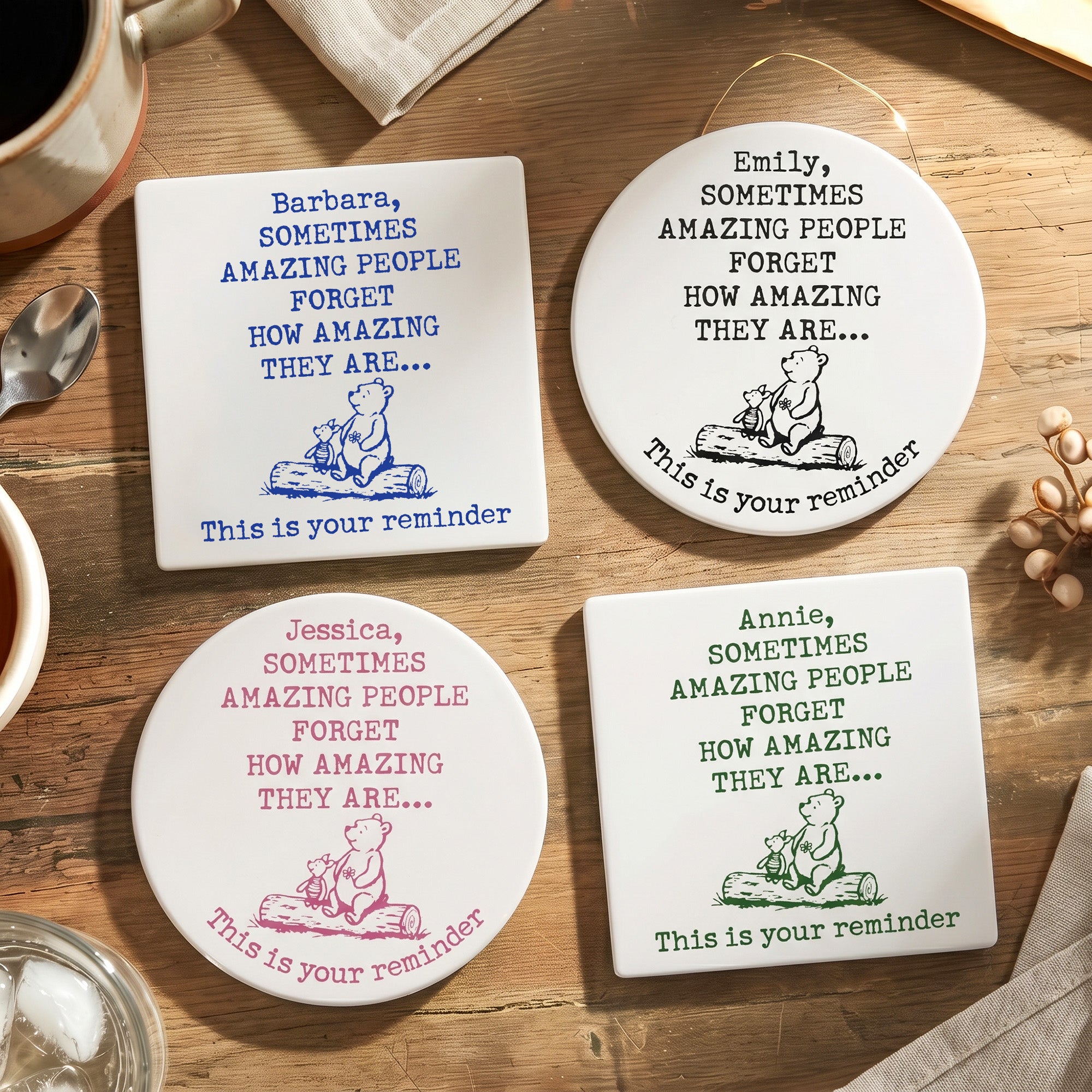 Sometimes-Amazing-People-Forget-How-Amazing-They-Are-Personalized-Coaster-1