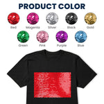 Sorry Can't Gay Bye - Personalized Sequin Shirt