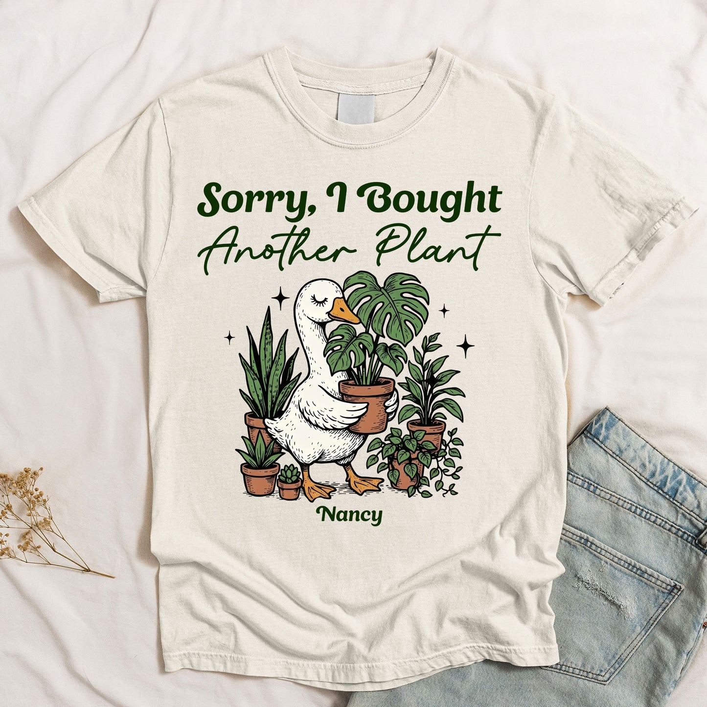 Sorry, I Bought Another Plant - Personalized Shirt