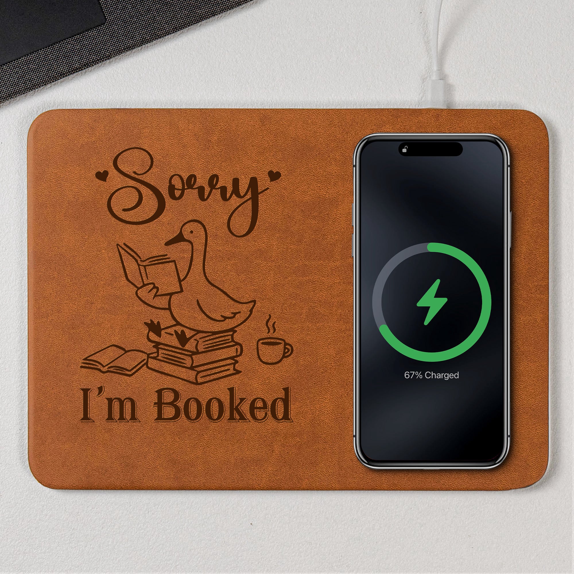 Sorry_I_M_Booked_Funny_Book_Lover_Personalized_Charging_Pad_1