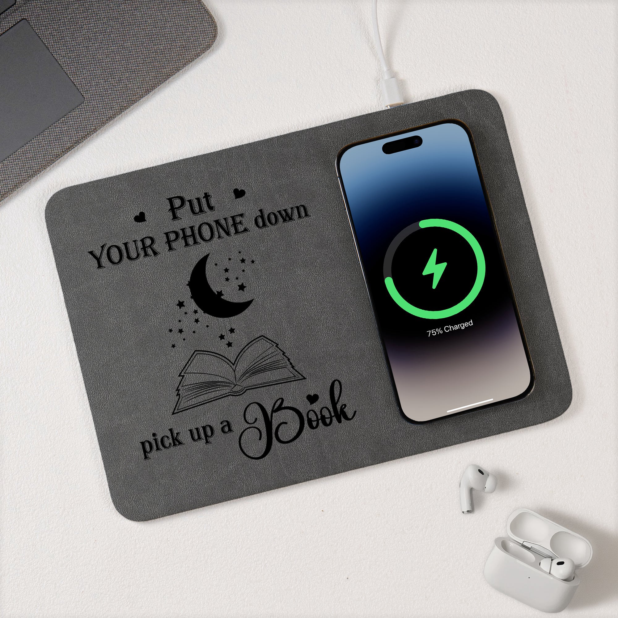 Sorry_I_M_Booked_Funny_Book_Lover_Personalized_Charging_Pad_3