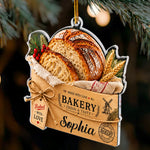 Sourdough Bread Ornament Gift For Sourdough Lovers Baking Lovers - Personalized Ornament