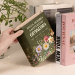 Special Memories & Keepsakes Of Grandma - Personalized Wooden Book Box