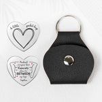 Spicy Pocket Hug For Him - I Love Your Face Especially When It's Between My Legs - Personalized Leather Pocket Hug
