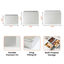 Spoiled Rotten Dog Treats Peeking Pets - Personalized Cookie Tin Box