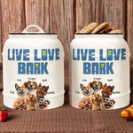 Spoiled Rotten Dog Treats - Personalized Cookie Jar