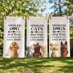 Spoiled-Dog-And-Their-Household-Staff-Live-Here-Personalized-Kitchen-Towel-2