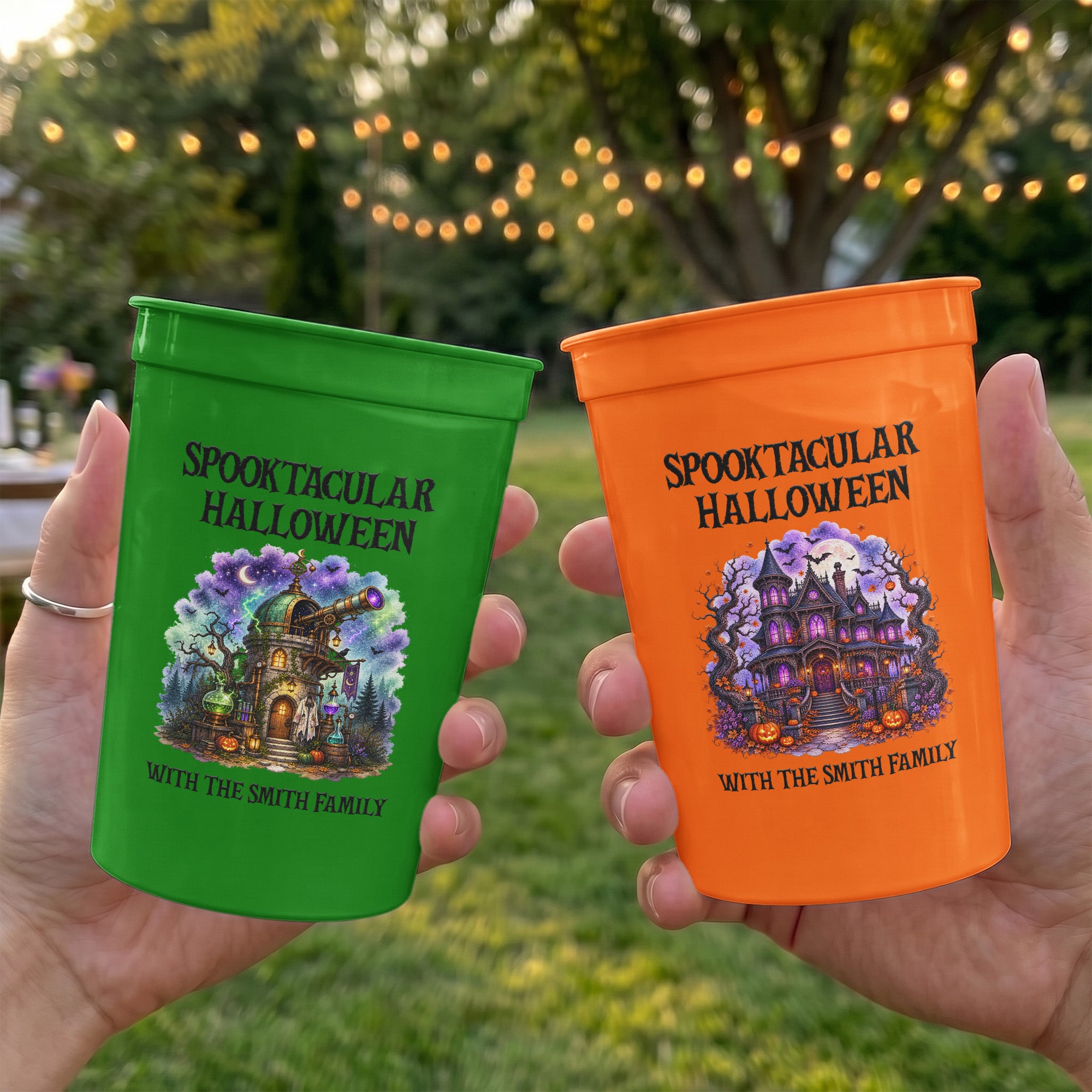 Spooktacular Halloween - Personalized Cups