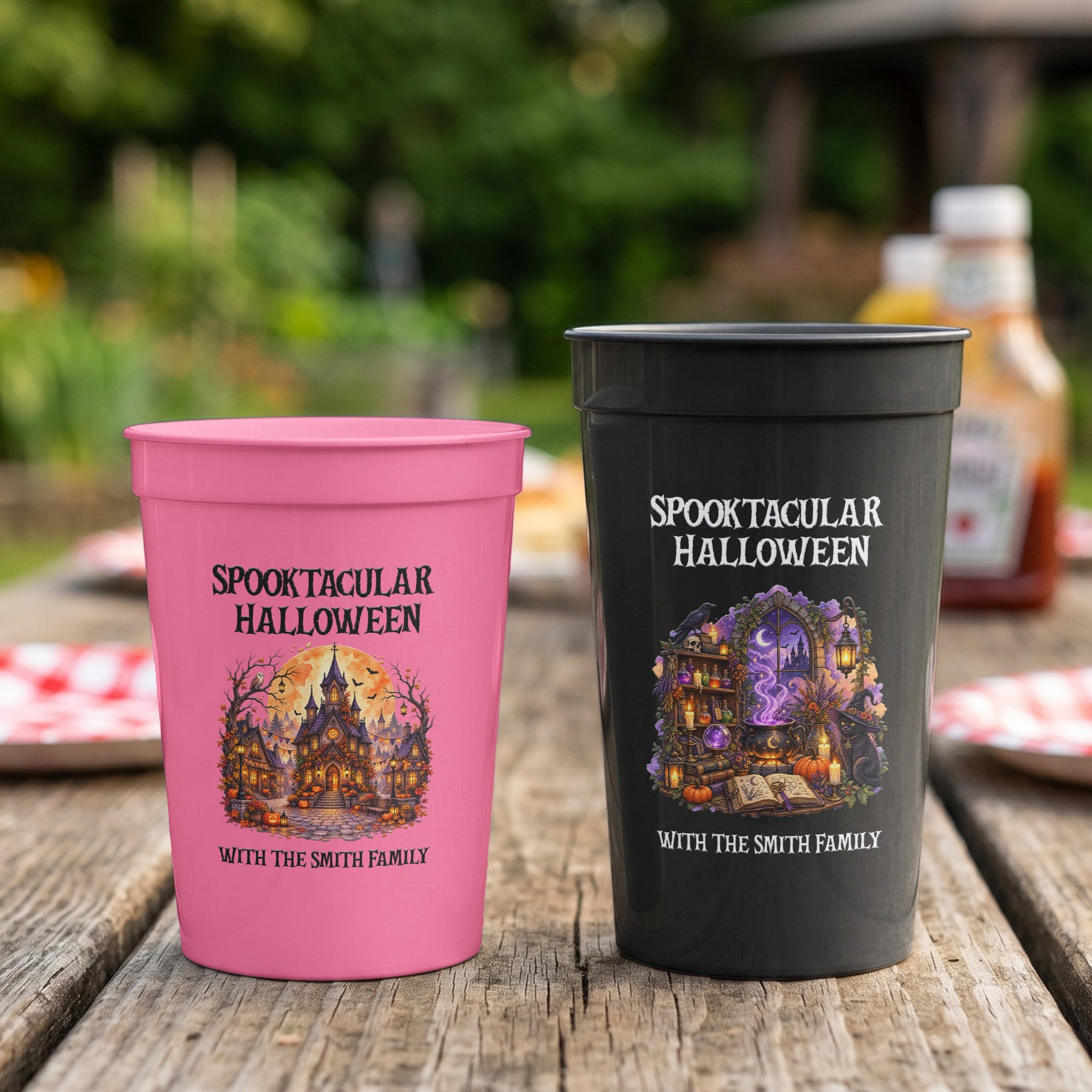 Spooktacular Halloween - Personalized Cups
