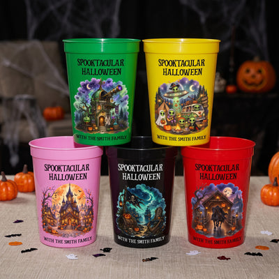 Spooktacular Halloween - Personalized Cups