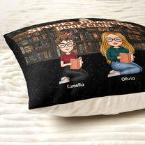 Spooky Book Club - Personalized Pillow (Insert Included)