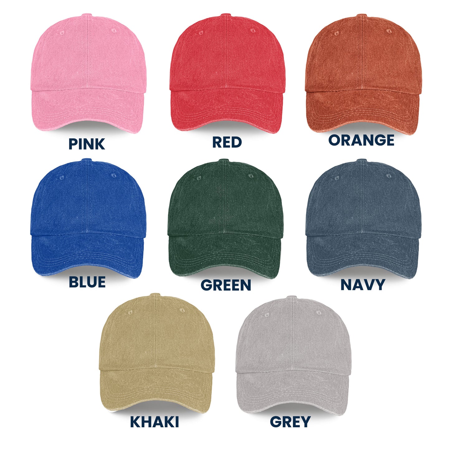 Spooky Cat Mom Halloween Skeleton Cat - Personalized Distressed Denim Cap