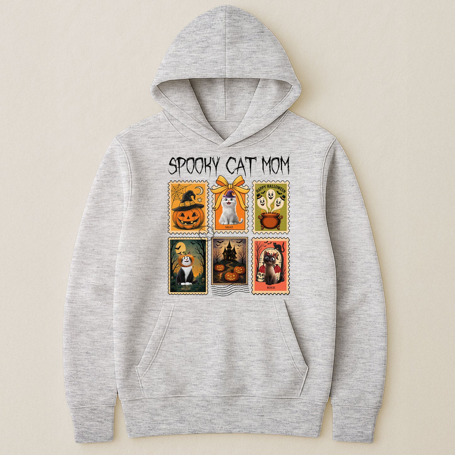 Spooky Cat Mom - Personalized Shirt