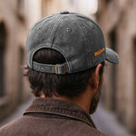 Spooky Goose On The Loose - Personalized Distressed Denim Cap