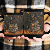 Spooky Witch Art Print - Personalized Mug