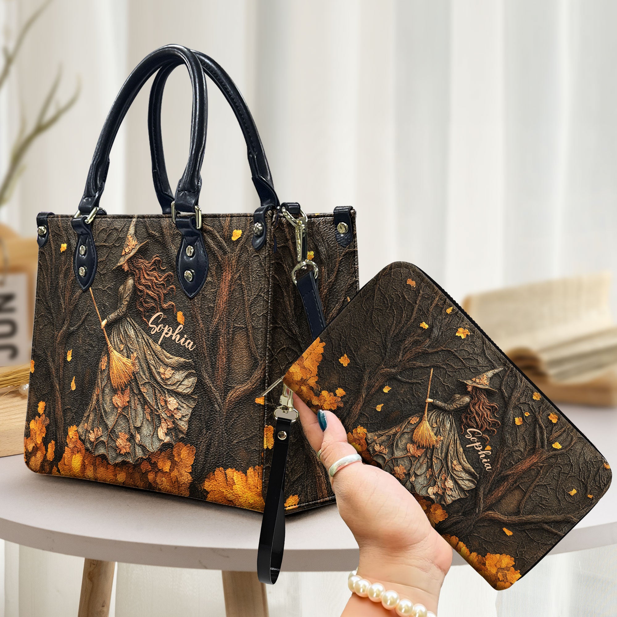 Spooky Witch Art Print - Halloween Set