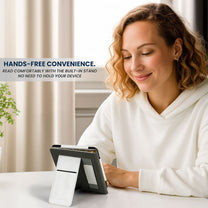 Spooky Witch Art Print - Personalized Kindle Paperwhite Case With Stand