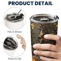 Spooky Witch Art Print - Personalized Tumbler Cup