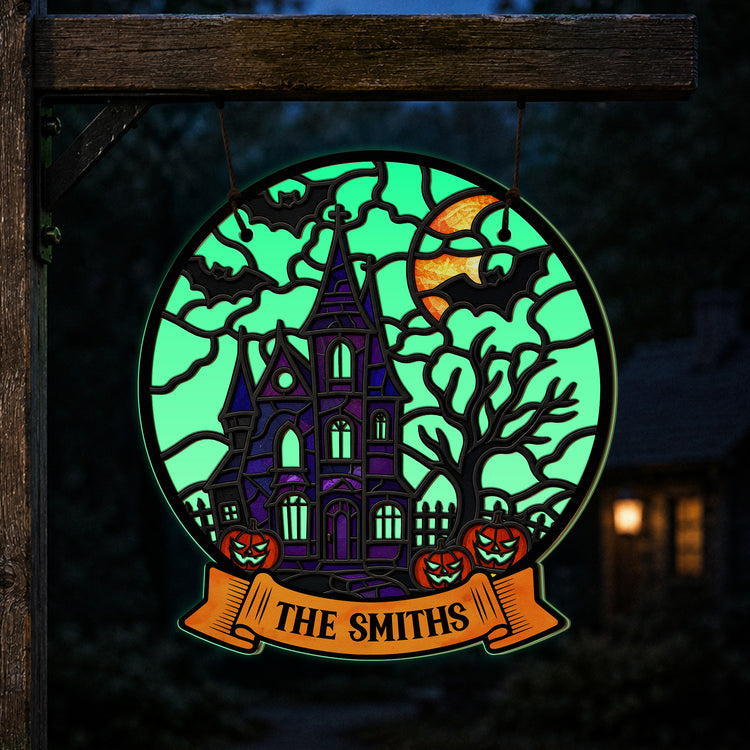 Spooky-Home-Decor-Halloween-Night-Personalized-Wood-Sign-1