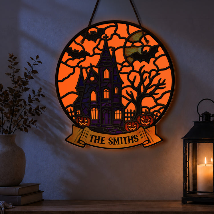 Spooky-Home-Decor-Halloween-Night-Personalized-Wood-Sign-3