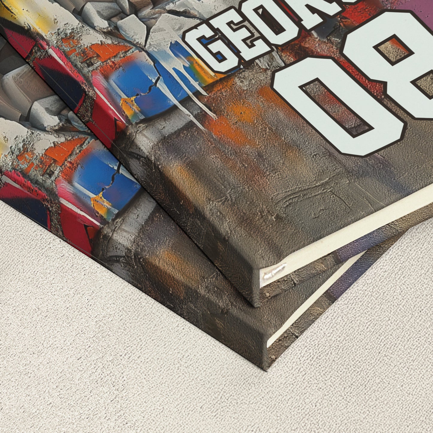 Sport Gifts For Players, Coaching, Team - Basketball, Baseball, Football, Soccer - Personalized Hardcover Journal