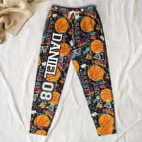 Sport Gifts For Son, Daughter Player Basketball, Baseball - Personalized Sweatpants