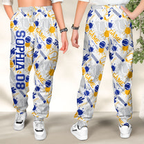 Sport Gifts For Son, Daughter Player Basketball, Baseball - Personalized Sweatpants