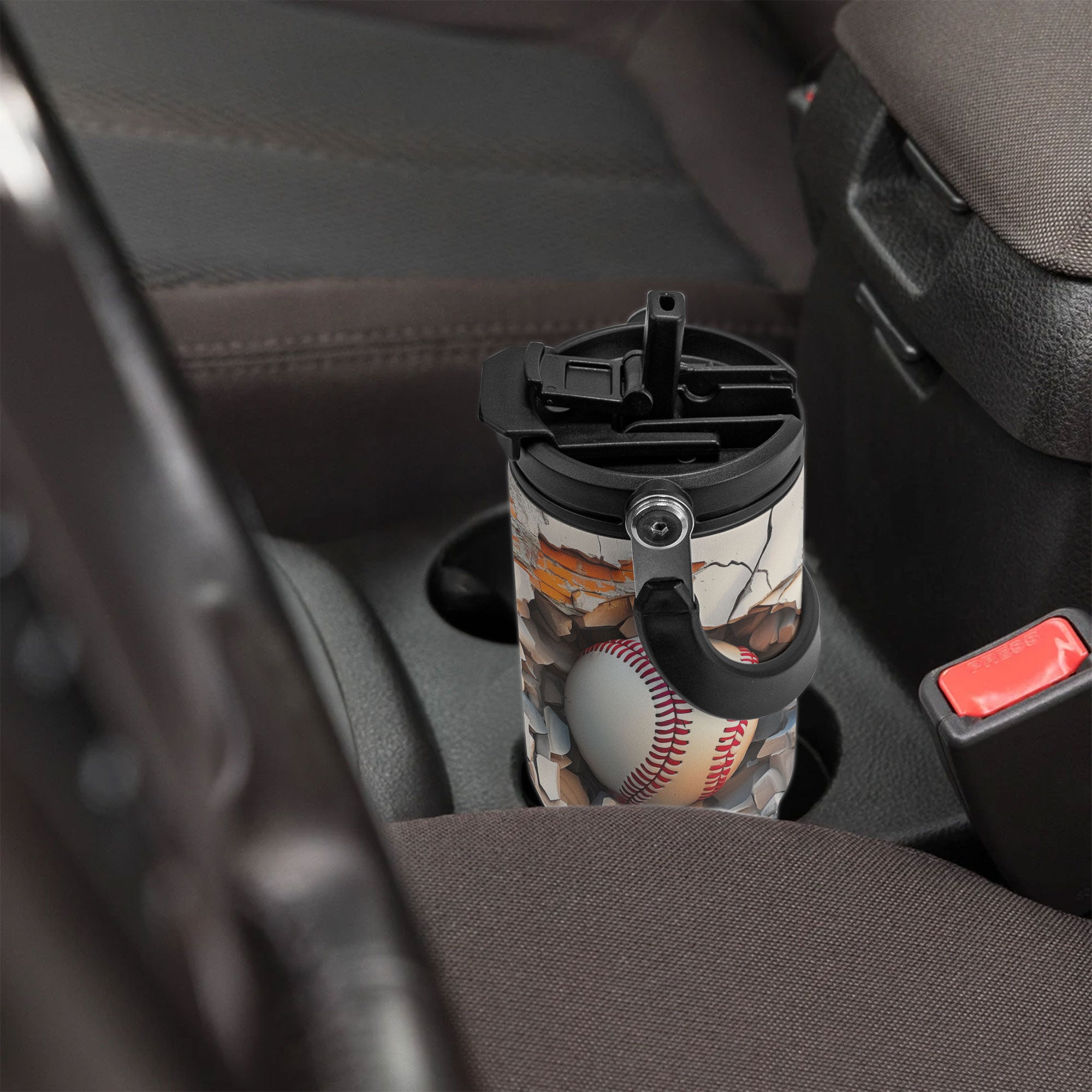 Sport Gifts For Son, Daughter Player - Basketball, Baseball, Football - Personalized 30oz Tumbler With Handle