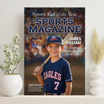 Sport Kid Magazine - Personalized Photo Poster