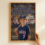 Sport Kid Magazine - Personalized Photo Poster