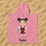 Sport Kids - Personalized Photo Kids Hooded Towel