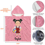 Sport Kids - Personalized Photo Kids Hooded Towel