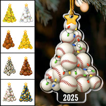 Sport Lover Christmas Tree - Acrylic Ornament