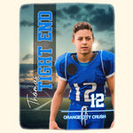 Sport Lovers - Basketball, Football, Baseball, Soccer, Softball Boy, Girls - Personalized Photo Blanket