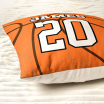 Sport Lovers Basketball, Baseball, Football, Soccer, Softball Cushion - Personalized Pillow (Insert Included)