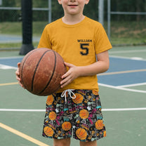 Sport-Gifts-For-Son,-Daughter-Basketball-Baseball-Personalized-Kids-Clothing-Set-2