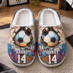 Sport-Gifts-For-Son,-Daughter-Player-Basketball,-Baseball,-Football,-American-Football-Personalized-Slippers