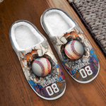 Sport-Gifts-For-Son,-Daughter-Player-Basketball,-Baseball,-Football,-American-Football-Personalized-Slippers