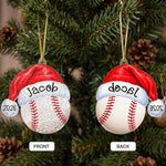 Sports Ornament, Custom Name Gift For Baseball, Softball, Basketball, Football, Hockey, Soccer Player - Personalized Ornament