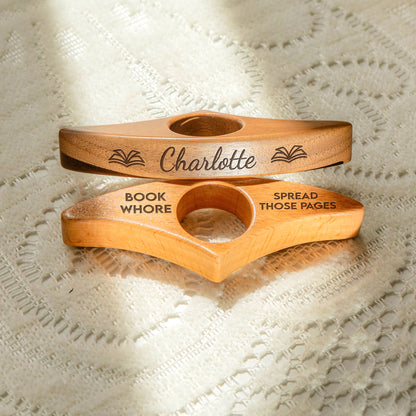 Spread Those Pages - Personalized Book Page Holder