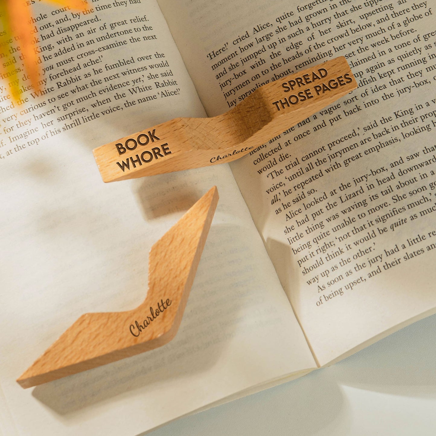 Spread Those Pages - Personalized Book Page Holder