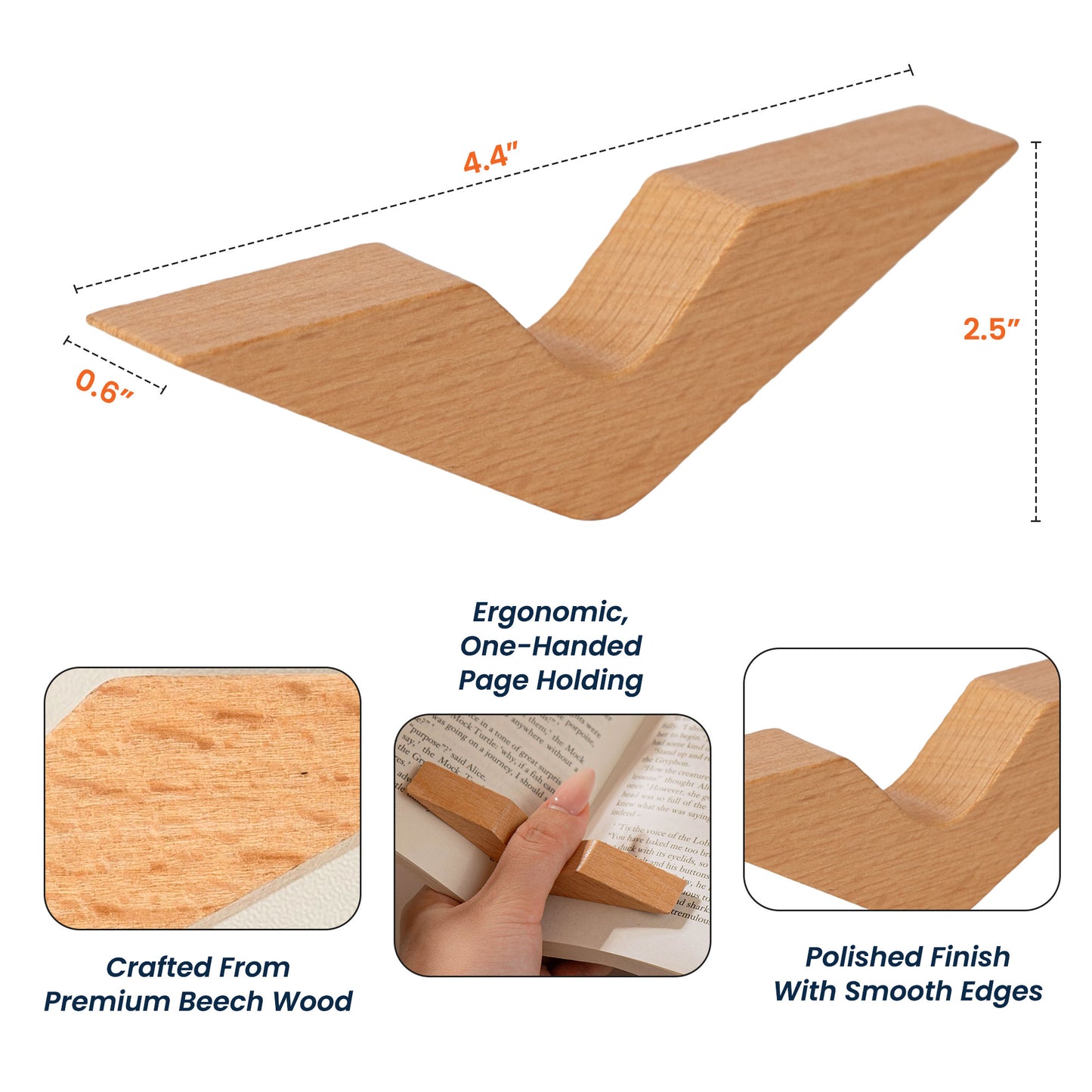 Spread Those Pages - Personalized Book Page Holder
