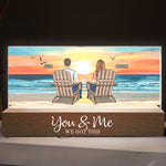 Stained Glass Style You & Me We Got This - Personalized LED Night Light