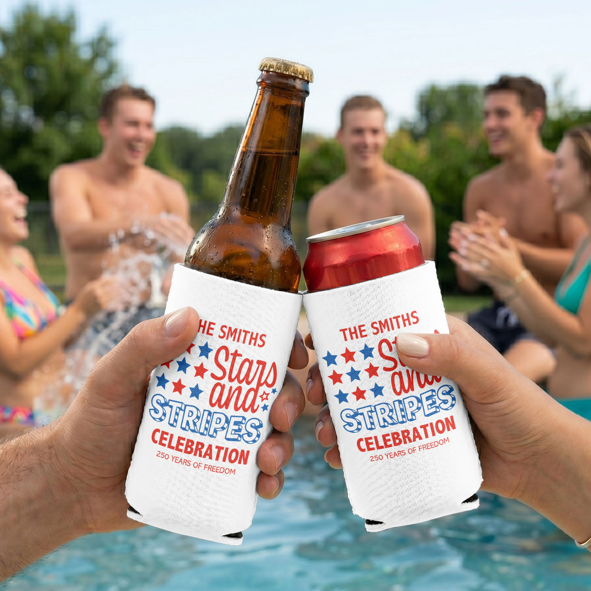 Stars-And-Stripes-Celebration-250-Years-Of-Freedom-Personalized-Can-Cooler-4