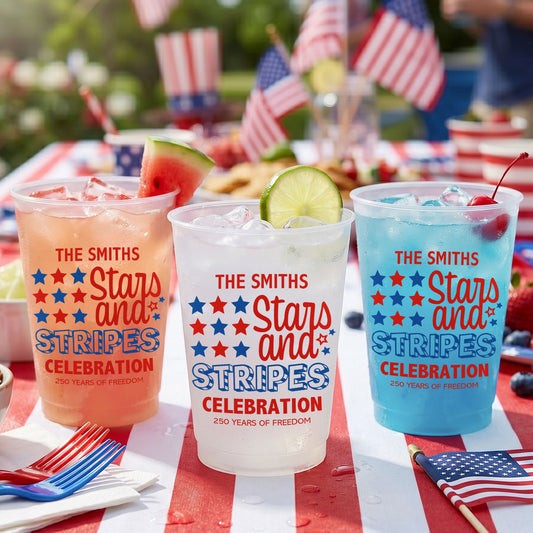 Stars--And -Stripes- Celebration- 250- Years- Of- Freedom - Personalized- Cups 1