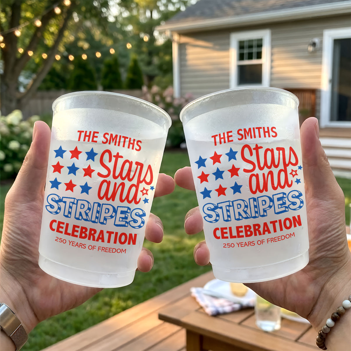 Stars--And -Stripes- Celebration- 250- Years- Of- Freedom - Personalized- Cups 4
