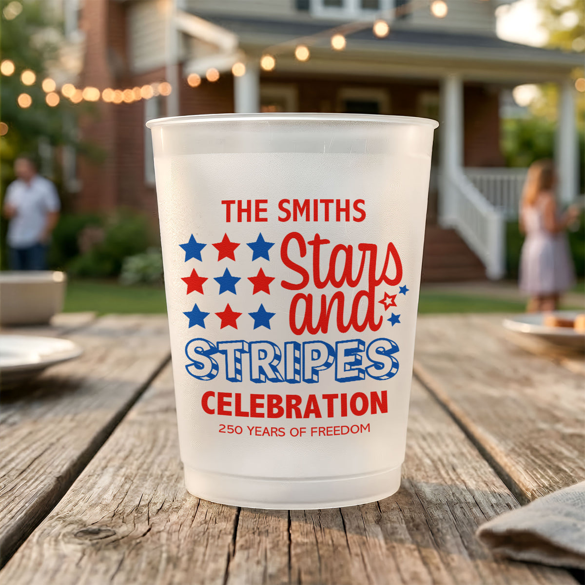 Stars--And -Stripes- Celebration- 250- Years- Of- Freedom - Personalized- Cups 5